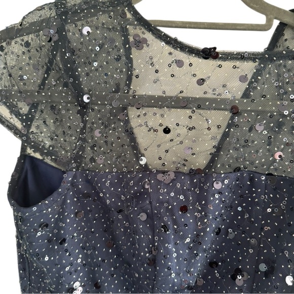 New! JS Collections ALYSSA‎ GODET COCKTAIL DRESS - Picture 9 of 12